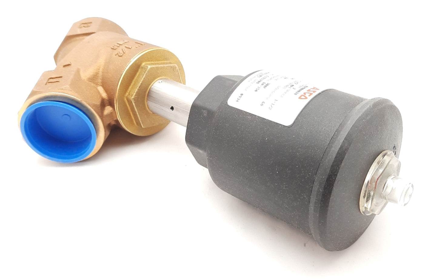 New Asco 8290A020 Bronze Piston Valve Normally Closed 63MM Operator 1-1/2" 60-150Psi