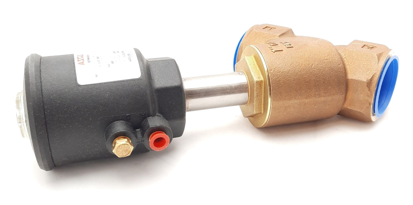 New Asco 8290A020 Bronze Piston Valve Normally Closed 63MM Operator 1-1/2" 60-150Psi