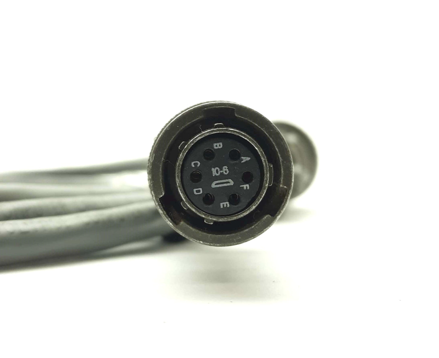 Used DFE 721-1841 iAMP Transducer Amplifier Input Cable Military Style 6-Pin Round 6'