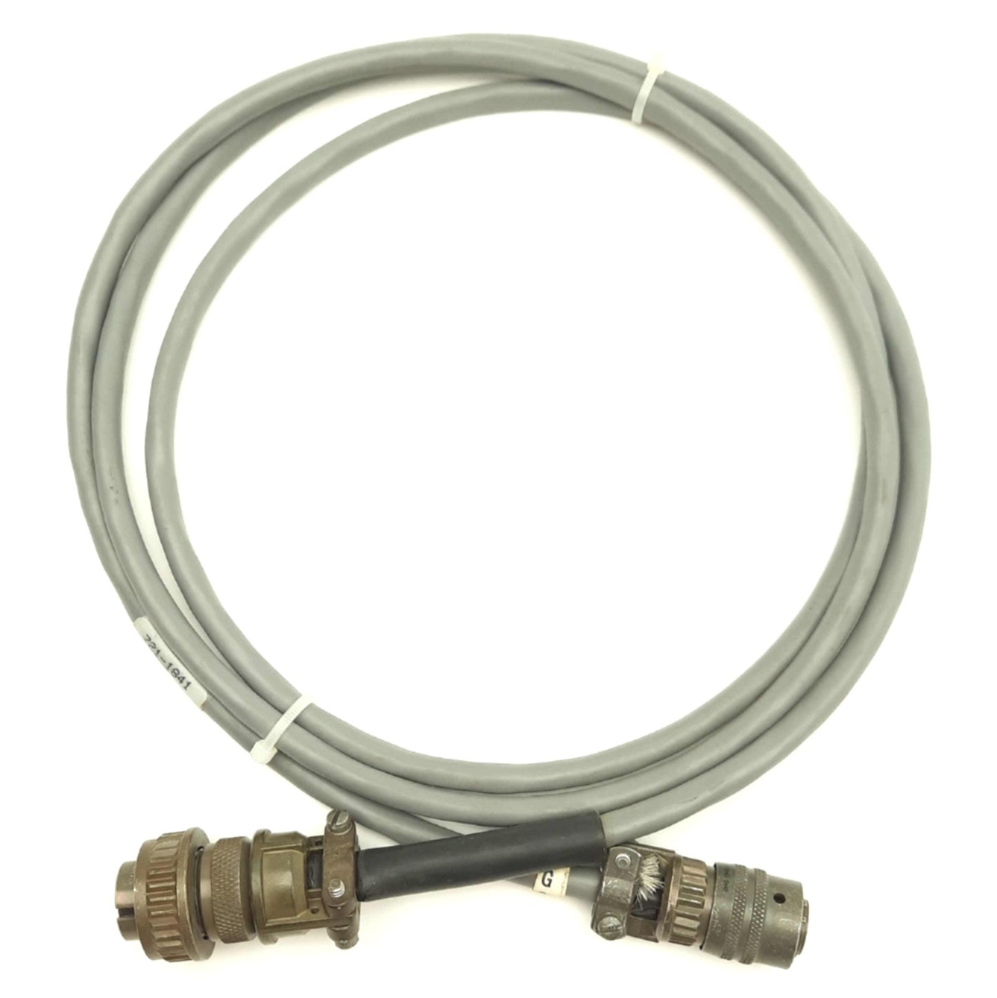 Used DFE 721-1841 iAMP Transducer Amplifier Input Cable Military Style 6-Pin Round 6'