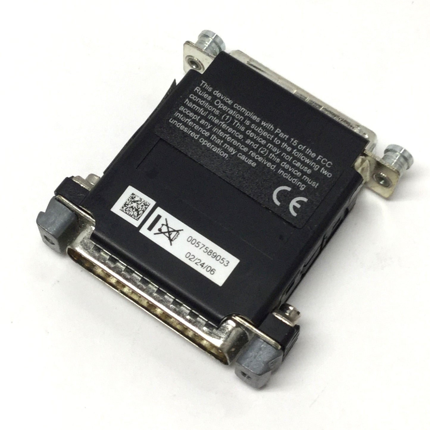 Used B&B Electronics 422TTL Serial Converter, RS-422 to TTL, 25-pin Dsub, 12VDC