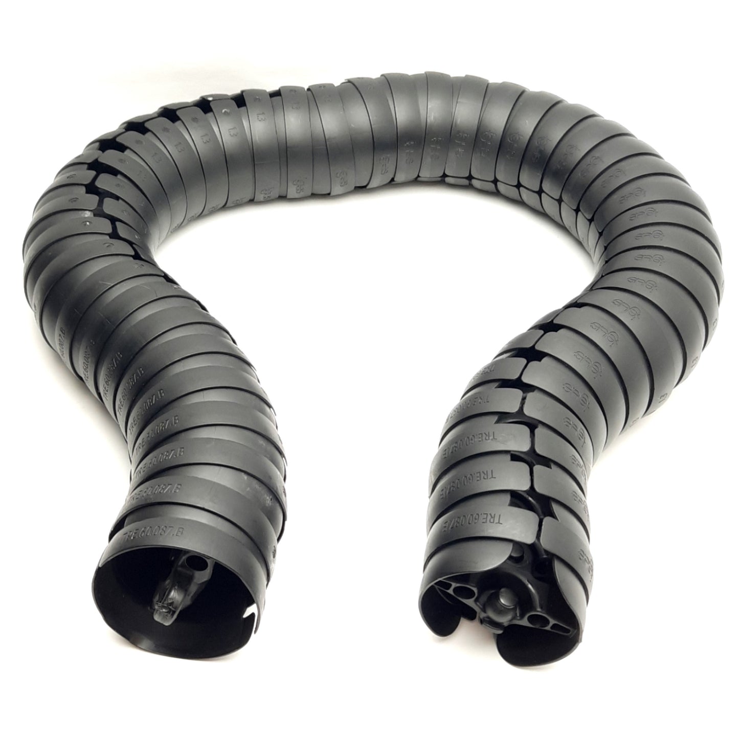 Used Igus TRE.60.087.B Triflex E-Chain Cable Carrier 44 Links, 2.9Ft, 20.5mm / 17.5mm