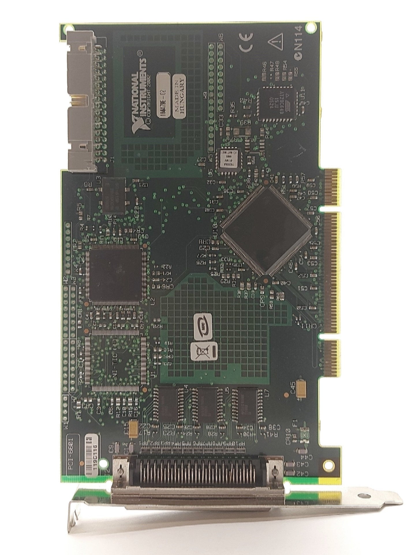 Used National Instruments PCI-6601 DAQ Counter Timer Card, PCI, 32x I/O, 4x Counter