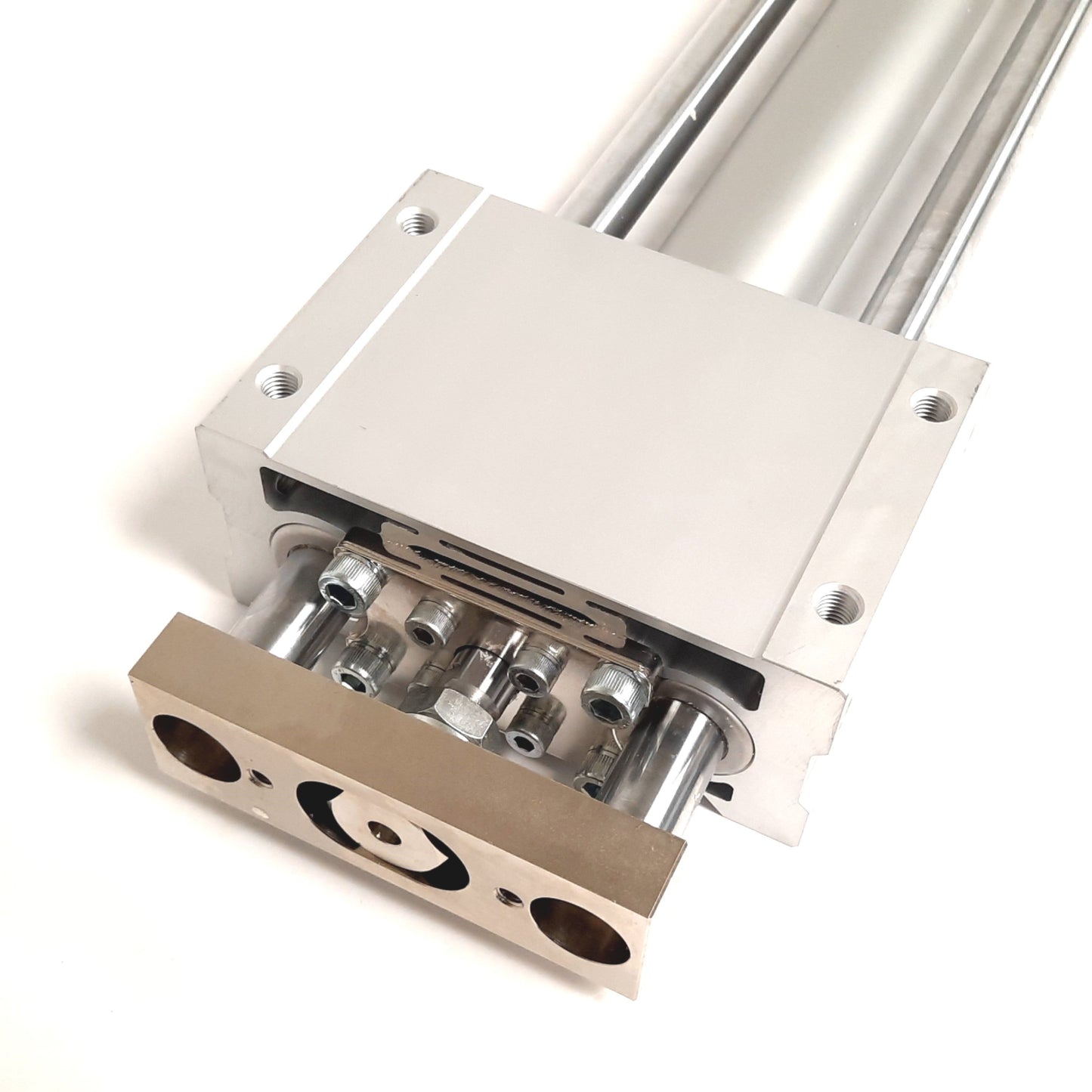 New SMC MGCMB50TN-610 Guided Cylinder, Bore: 50mm, Stroke: 610mm, 1.0MPa, 1/4" NPT