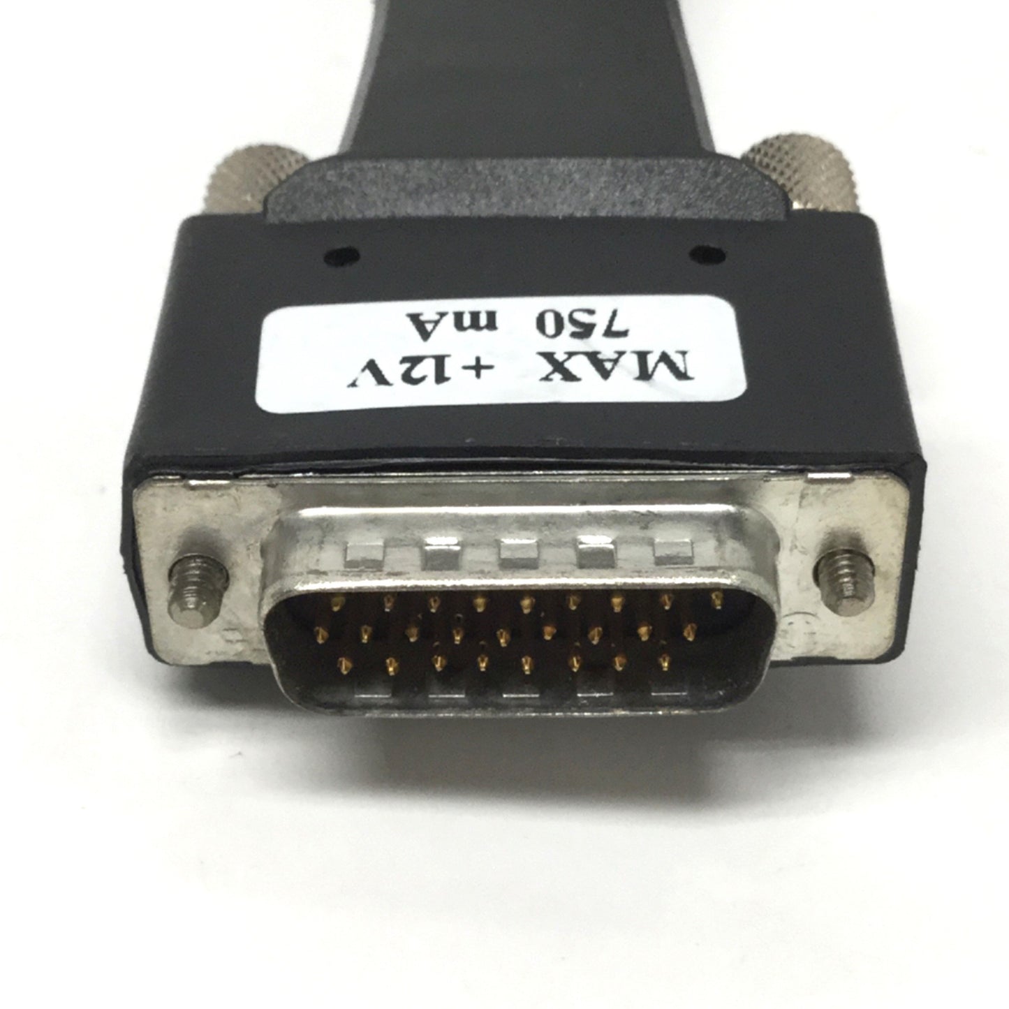 Used Cognex 300-0232-015 MVS Quad Camera Breakout Cable DB26 to 4x 12-Pin Hirose 15"