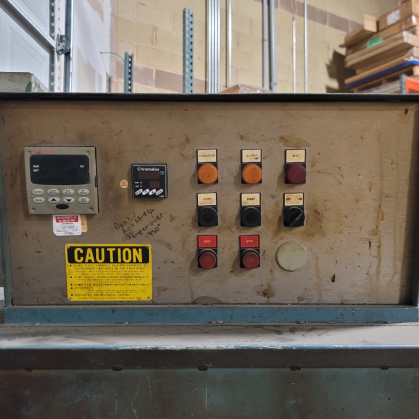 Used Grieve AA-1250 High Temperature Universal Oven 24" x 24" x 24" 1250°F 230V 3-Ph