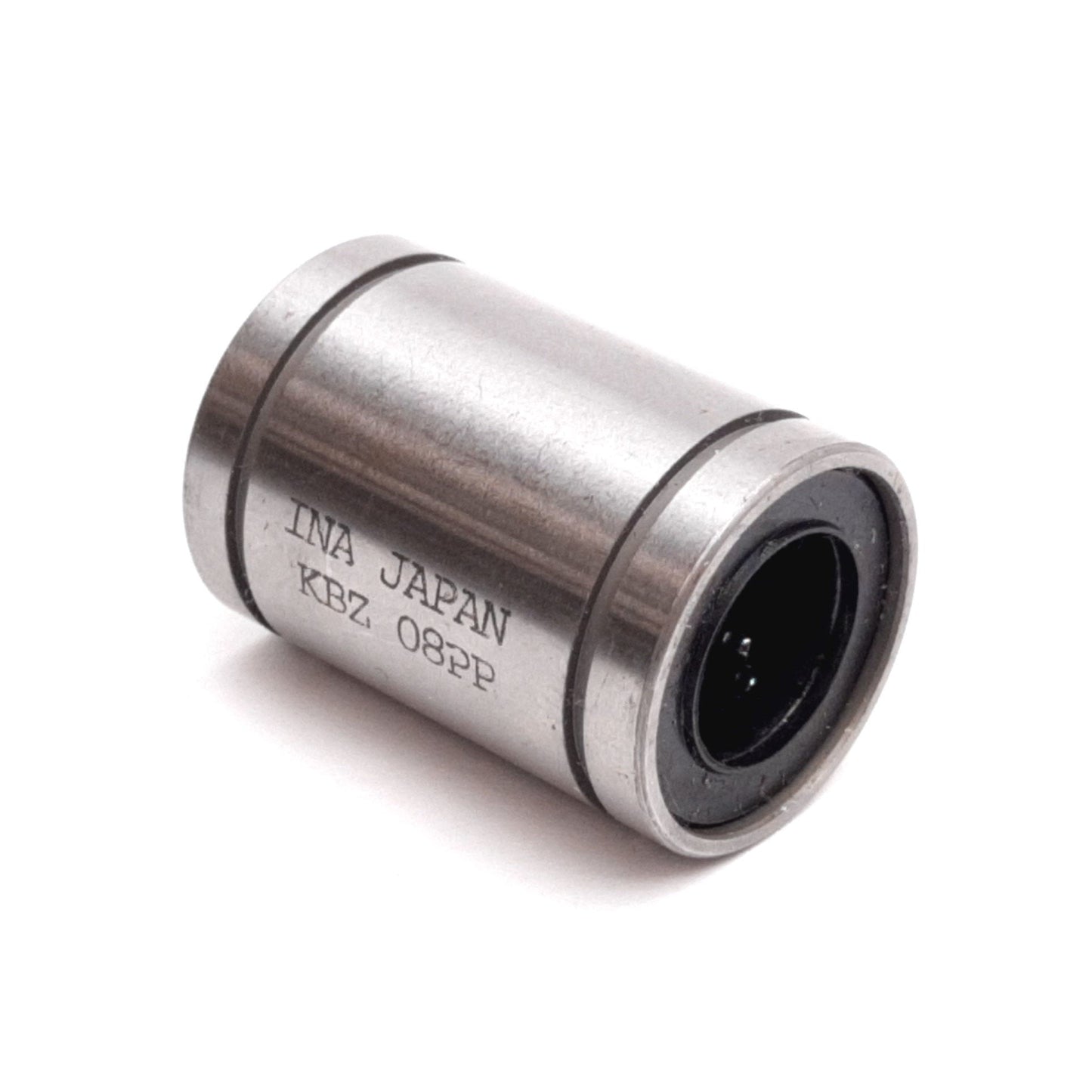 Used INA KBZ08PP Linear Ball Bearing, ID: 0.5", OD: 0.875", Length: 1.245"