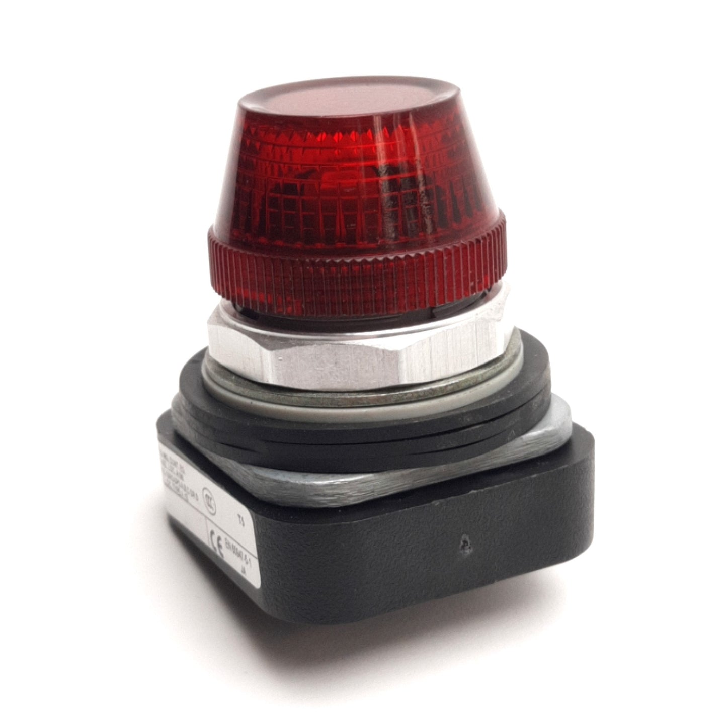 Used Allen Bradley 800T-QH2R Red LED Pilot Indicator Light, 30mm, 12-130V AC / DC