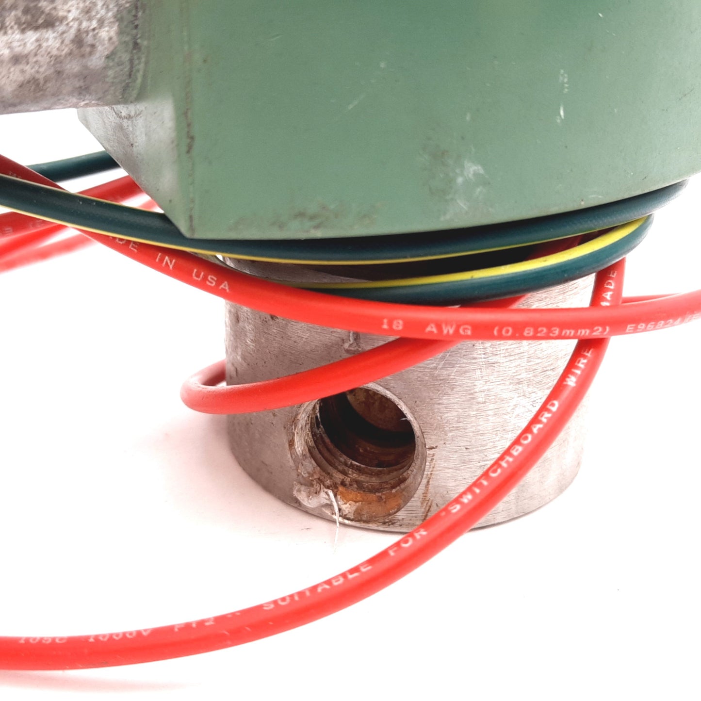 Used Asco 8262G220 Red-Hat II Solenoid Valve, 2-Way, Coil: 110/120VAC, 1/4" NPT