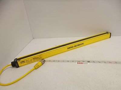 Used Banner MSE2424YP 24" Light Curtain Emitter