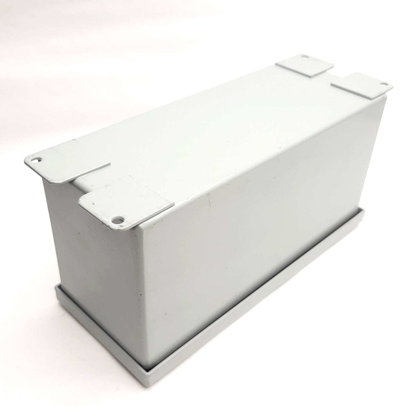 Used Hammond MFG 1437MD Pushbutton Enclosure For 22.5mm Switches, 10" x 4.75" x 4"