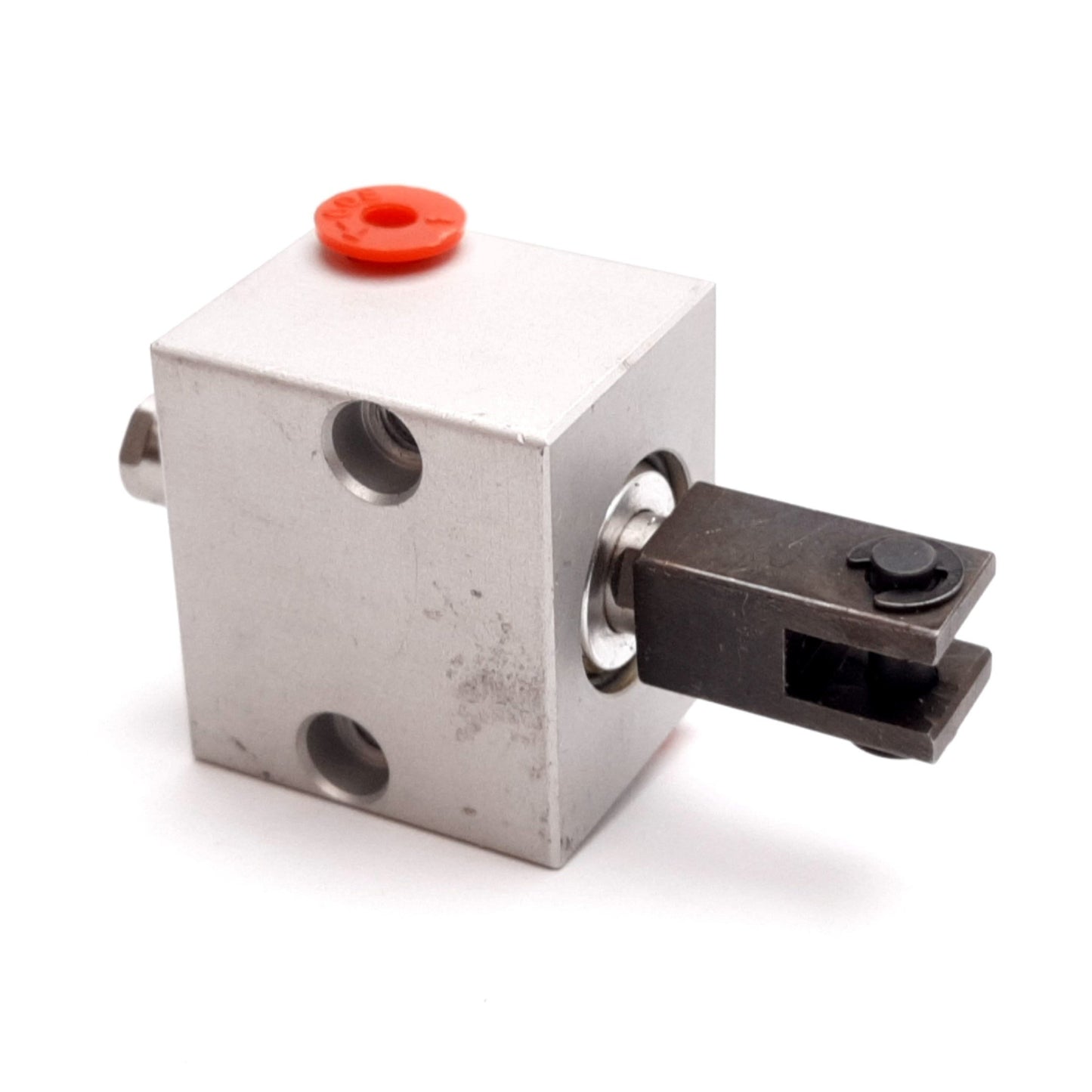 New Compact BD12X14 Air Cylinder, Double Rod, Bore 1/2", Stroke 1/4", 125psi, 10-32