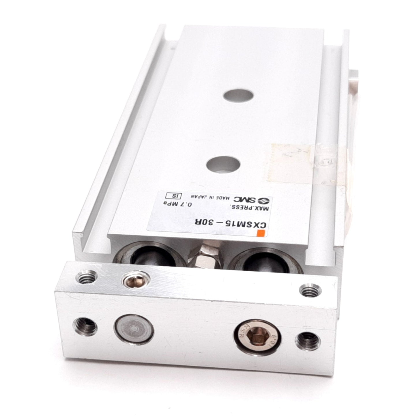 New SMC CXSM15-30R Guided Cylinder, Bore: 15mm, Stroke: 30mm, 0.7MPa, M5x0.8
