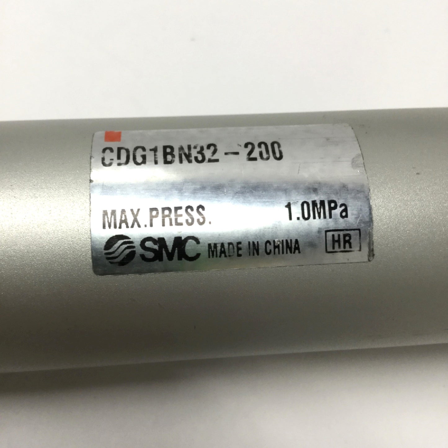 Used SMC CDG1BN32-200 Pneumatic Cylinder, 32mm Bore, 200mm Stroke, Rc 1/8" Ports