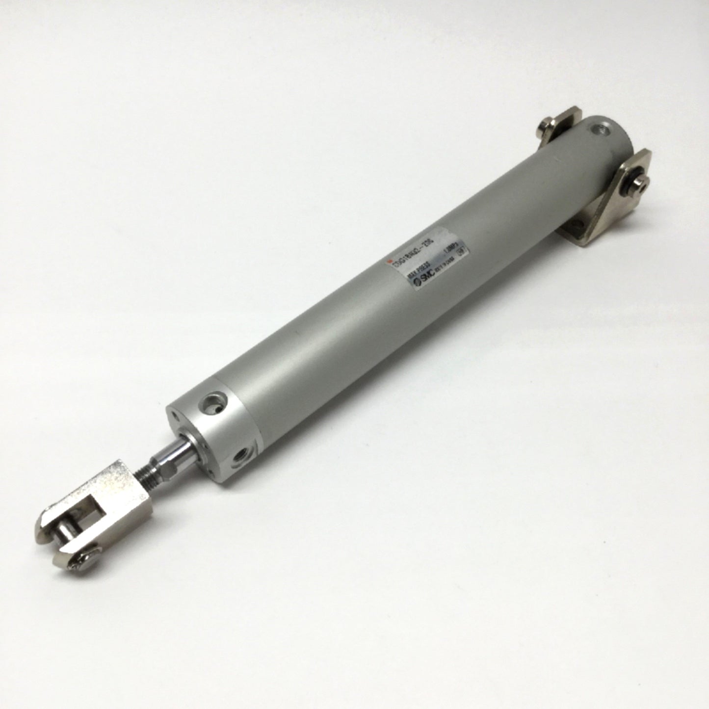 Used SMC CDG1BN32-200 Pneumatic Cylinder, 32mm Bore, 200mm Stroke, Rc 1/8" Ports