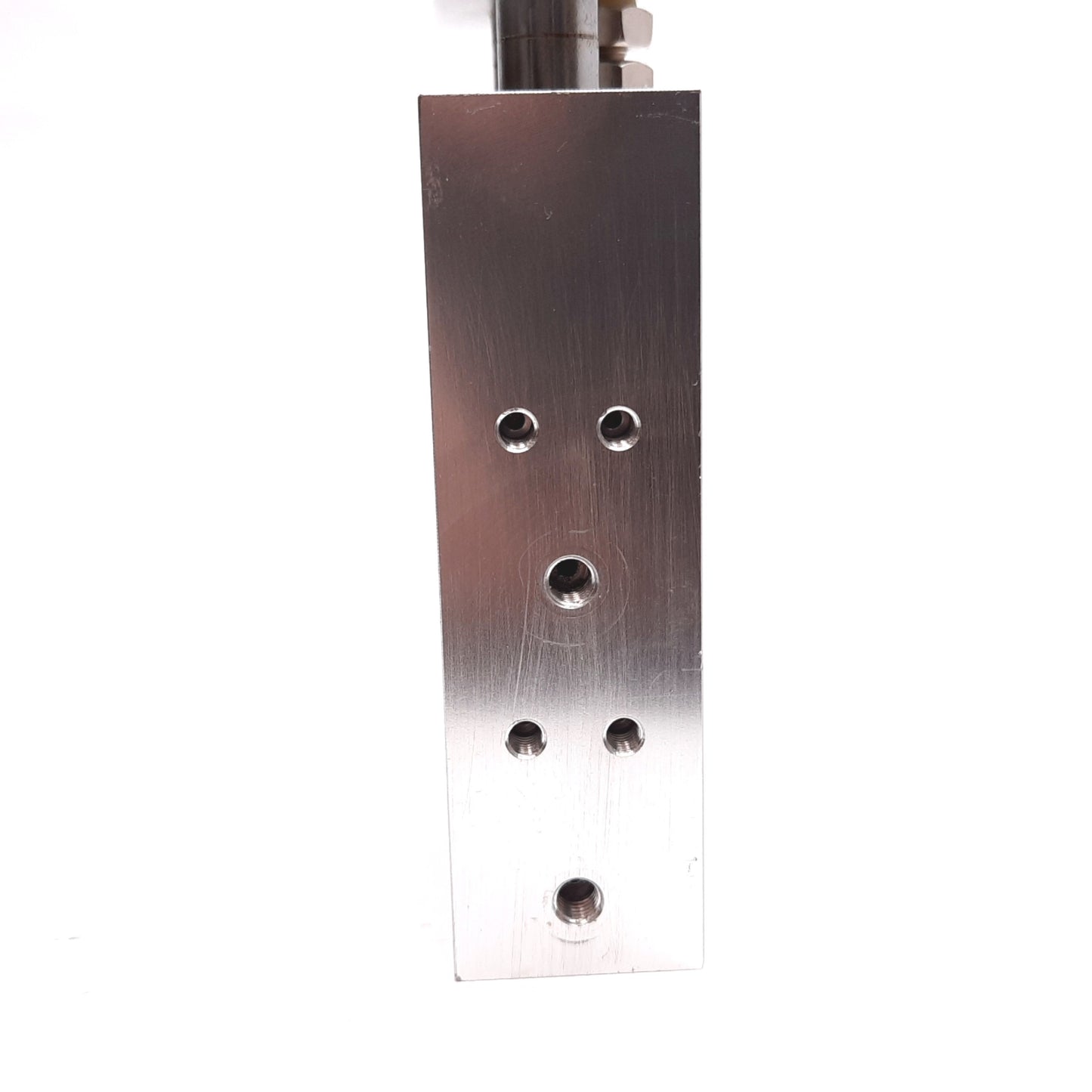 Used SMC CXSM20-15 Guided Cylinder, Bore: 20mm, Stroke: 15mm, 0.7MPa, M5x0.8