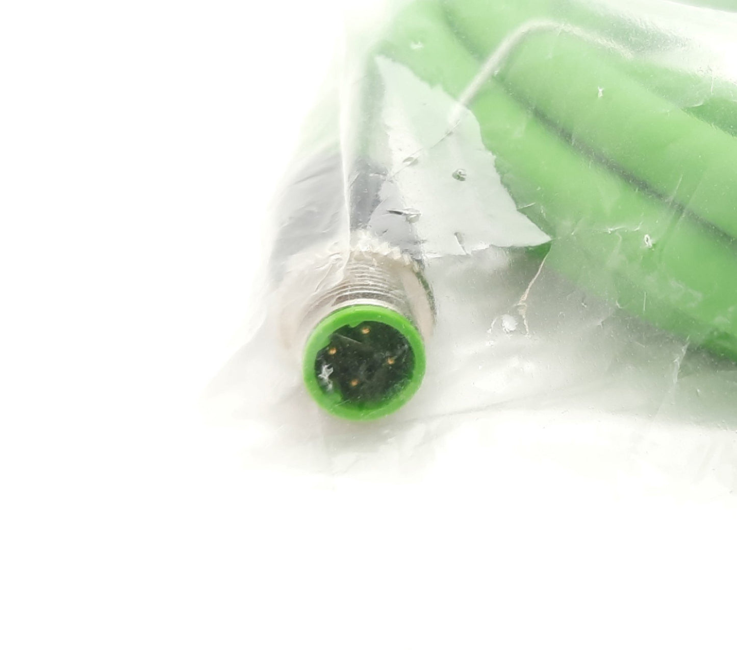 New Murr 7700-44711-S7V0500 Cordset 60VDC 1.5A, M12 4 Pin Male to RJ45 Male, 5m