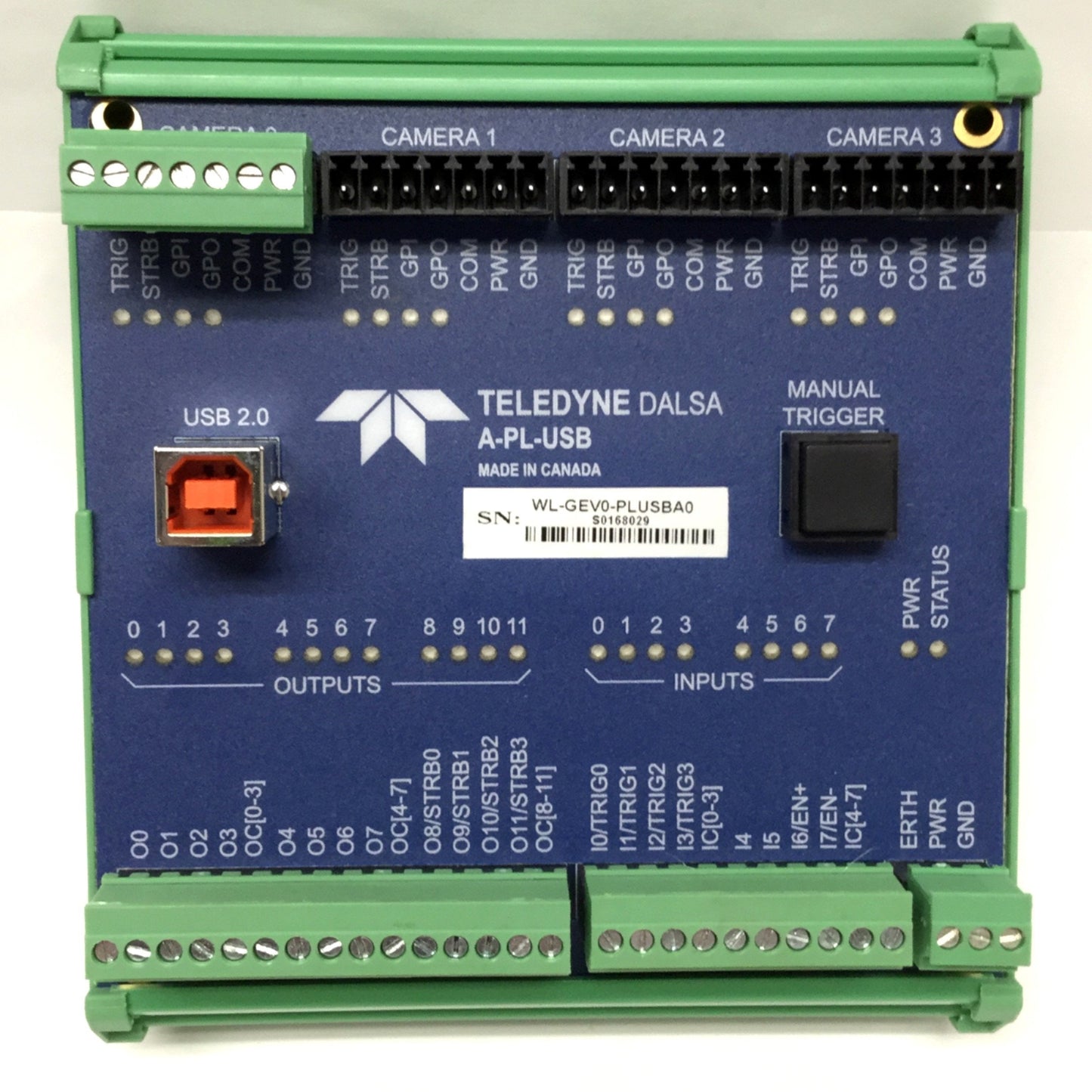 Used Teledyne Dalsa A-PL-USB Genie Multi-Camera I/O Expansion Interface Module