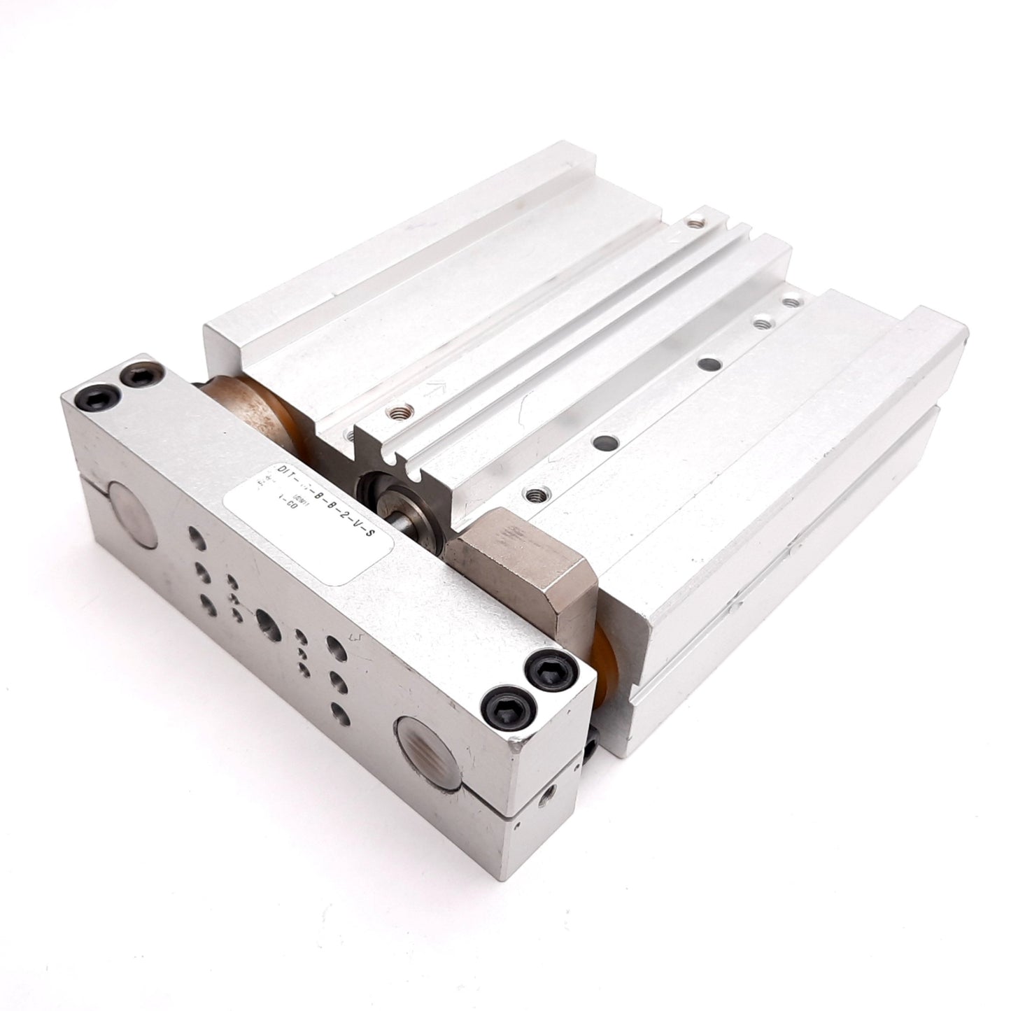 Used Destaco Robohand DLT-16-B-B-2-V-S Linear Ball Bearing Thruster Slide, Stroke: 2"