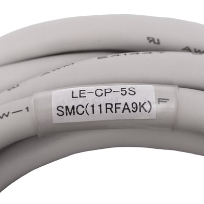 New SMC LE-CP-5-S LES/LESH Series Electric Actuator Feedback & Power Cable 5m Long