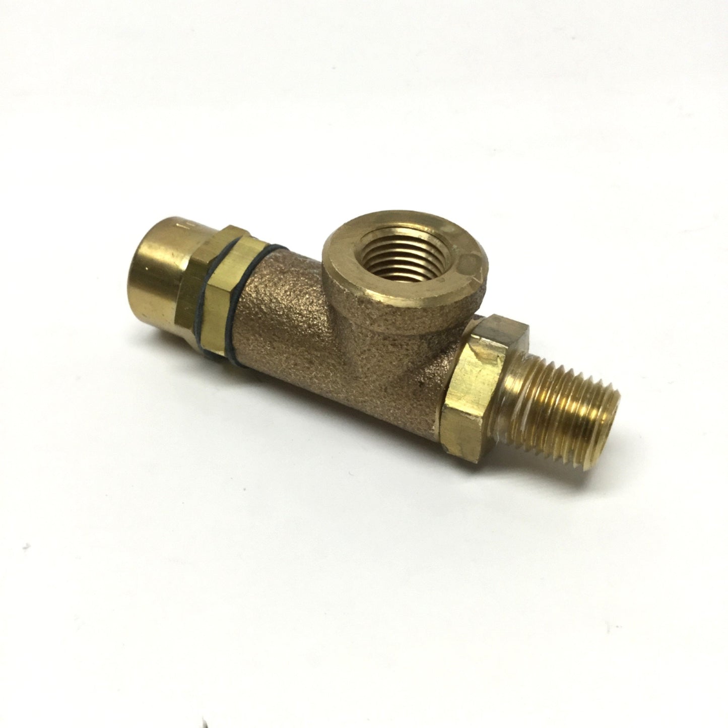 Used Kingston 103SS-2-015 Brass Side Relief Safety Valve, 1/4" NPT, 15psi Rating