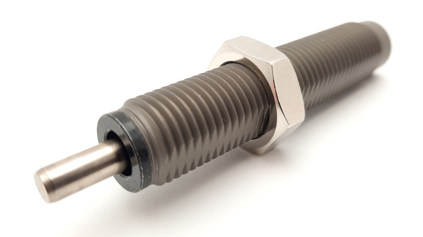 New SMC MXS-BS20 Extension End Stroke Adjuster W/Shock Absorber 20mm Bore, 5-500mm/s