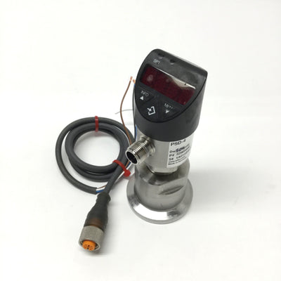 Used Wika PSD-4 Electronic Pressure Switch w/Display 0-500psi, 15-35VDC, 4-20mA Out