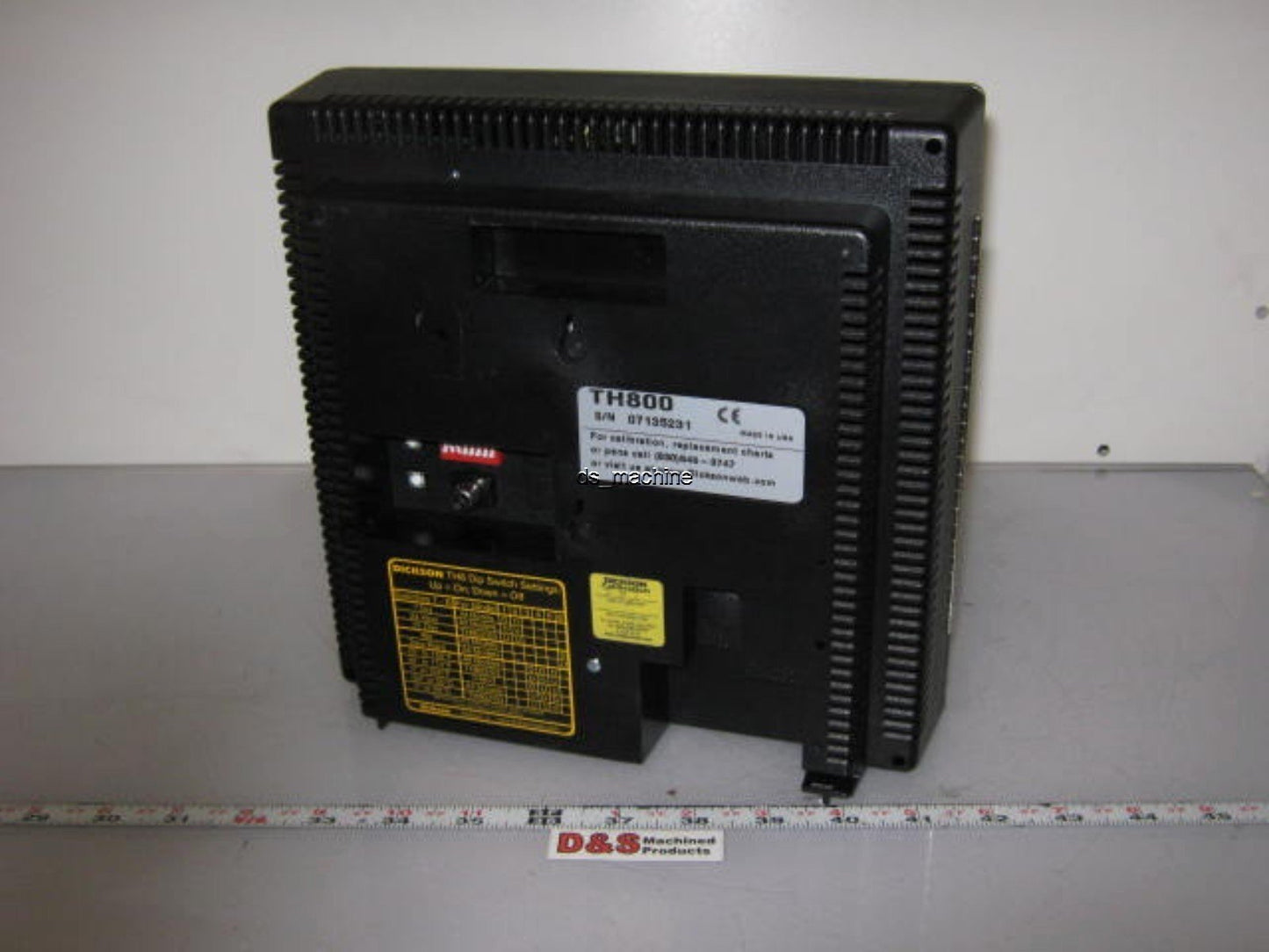 Used Dickson TH800 Chart Recorder Battery Operated 8" Chart (203mm) Needs Calibration