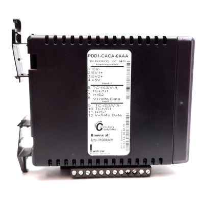 Used Watlow PDD1-CACA-0AAA Temperature Controller Ethernet Dual Channel Dual Output