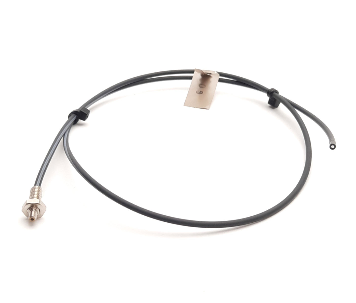 Used Omron E32-T11R Fiber Optic Sensor Cable, M2.6/M4, 1mm Bundle, 0.5m Length