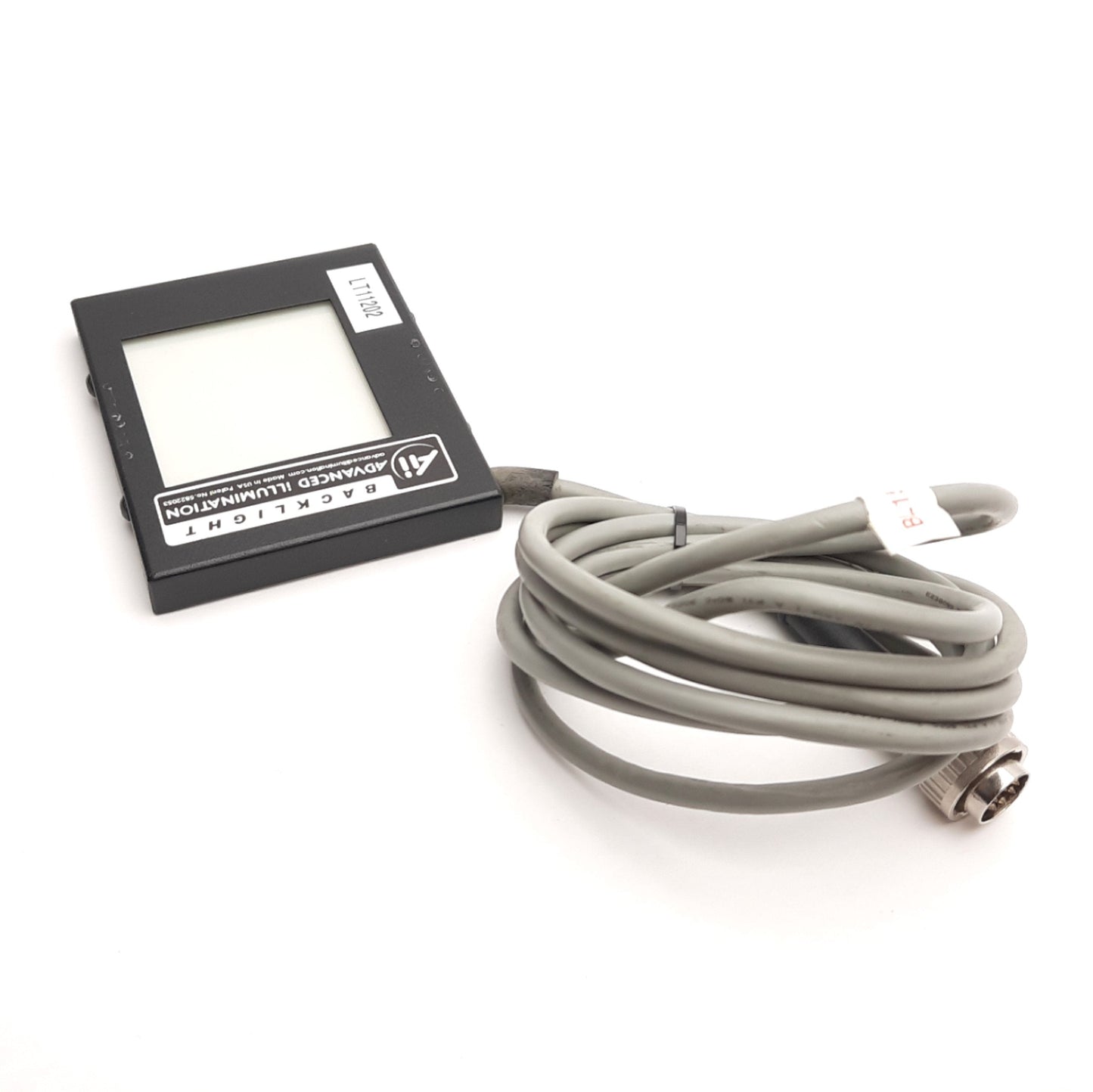 Used Advanced Illumination BL1520-660 Red LED Backlight, 7-Pin DIN Connector