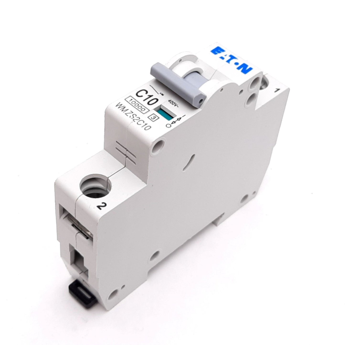 Used Eaton WMZS1C10 Circuit Breaker, 1-Pole, C-Curve, Rating: 10A 230/400VAC