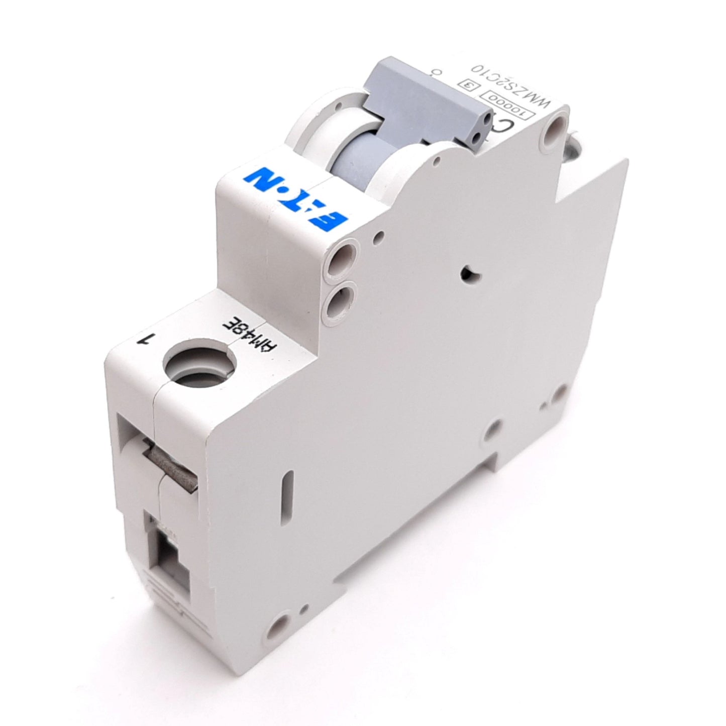 Used Eaton WMZS1C10 Circuit Breaker, 1-Pole, C-Curve, Rating: 10A 230/400VAC