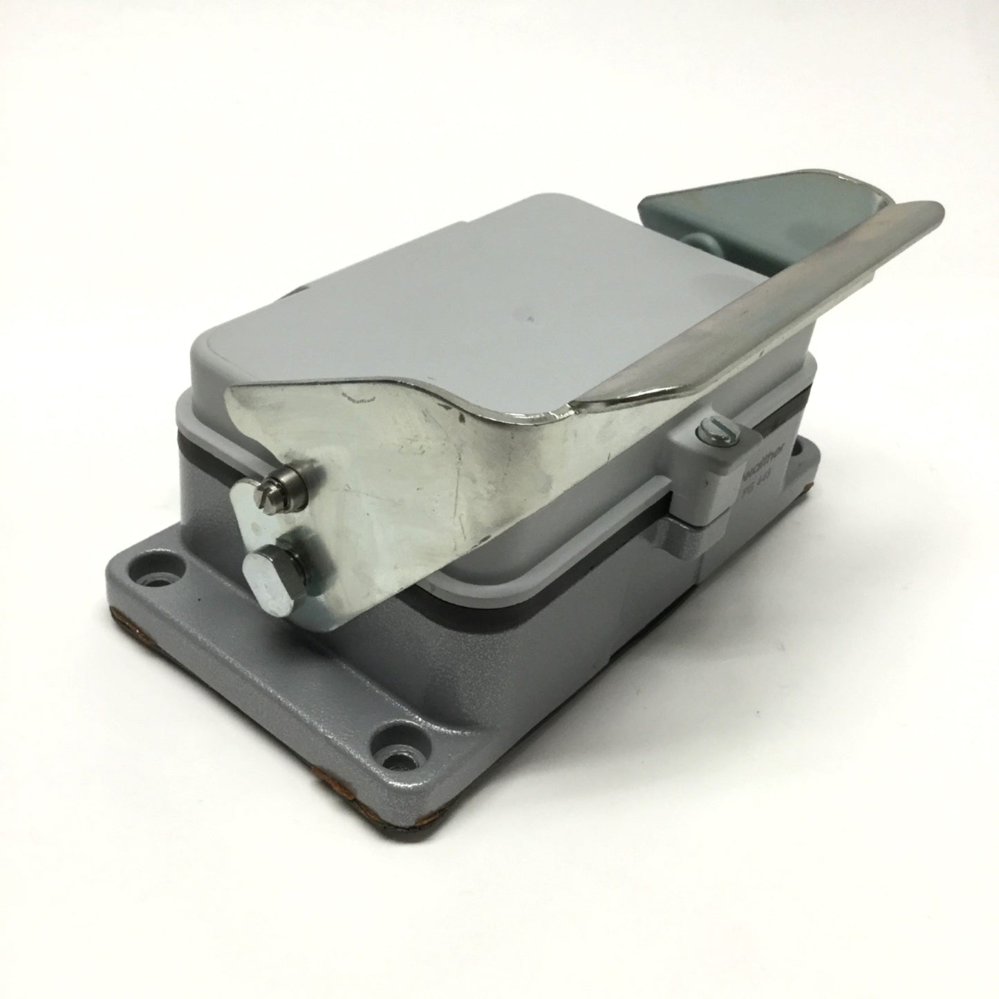 Used Walther PB448/MS248 Panel Mount Connector Housing w/48-Pole Male Plug Insert