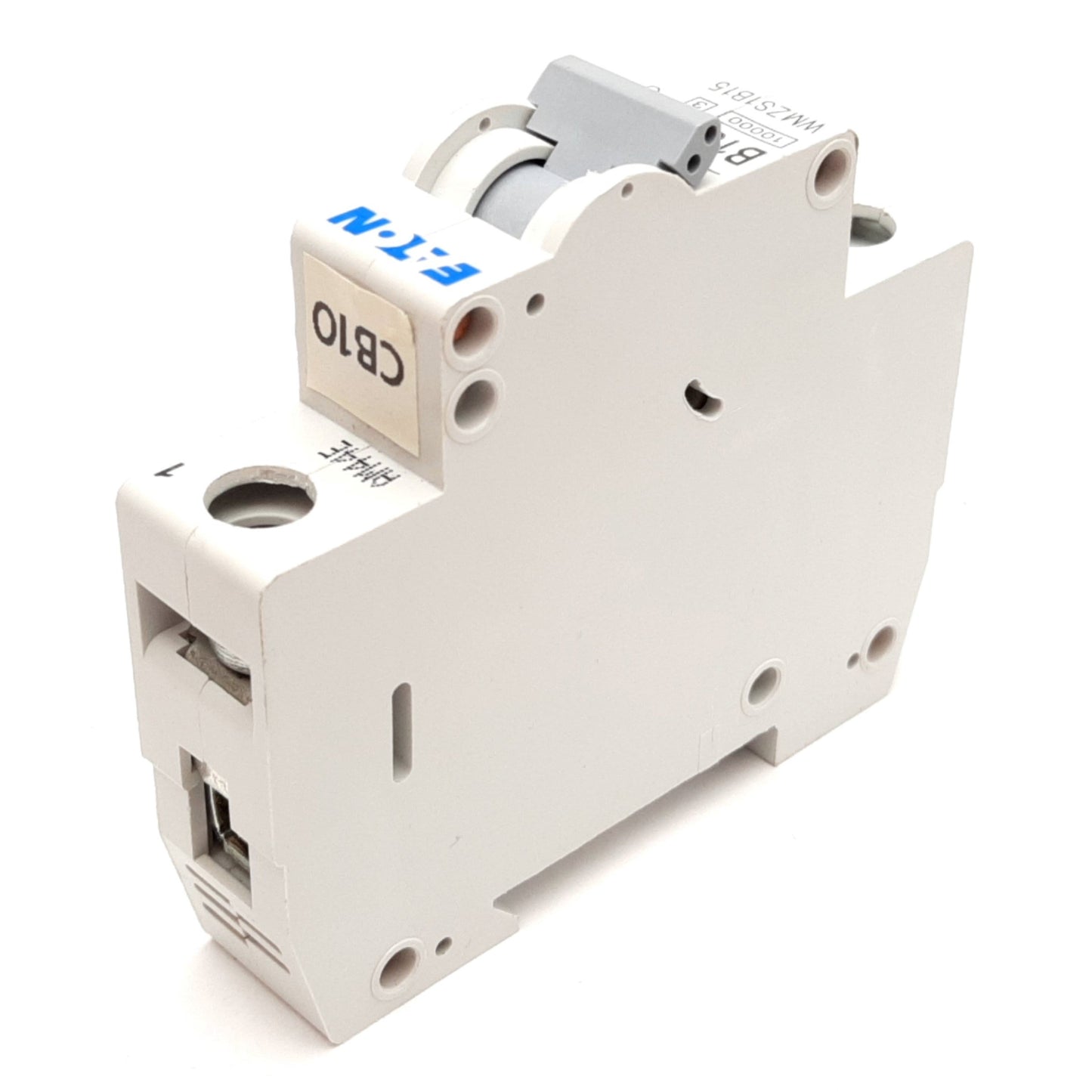 Used Eaton WMZS1B15 Circuit Breaker, 1-Pole, B-Curve, Rating: 15A 230/400VAC