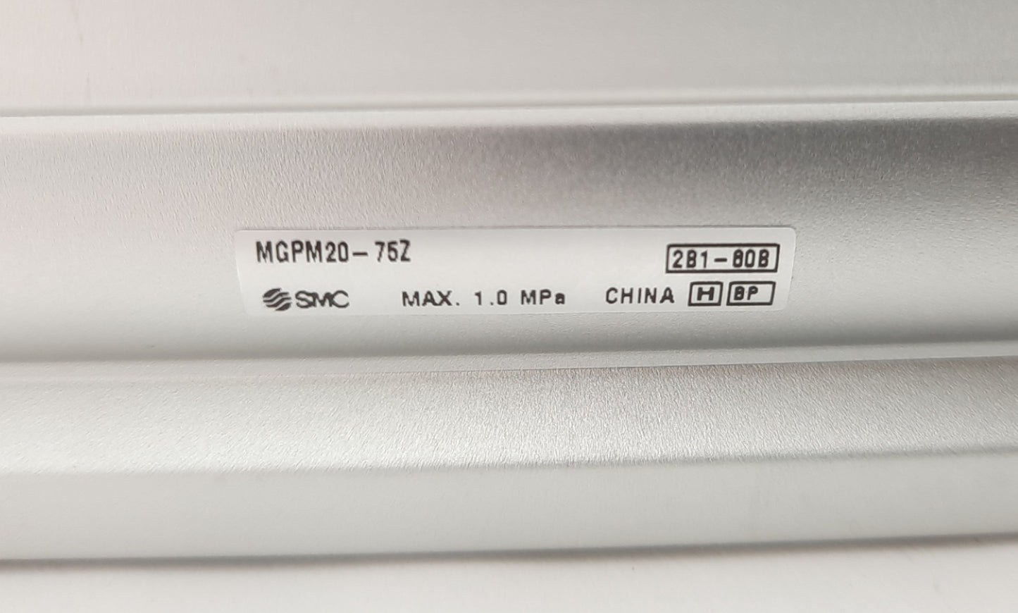 New SMC MGPM20-75Z Compact Guide Cylinder 1.0MPa, 20mm Bore, 75mm Stroke
