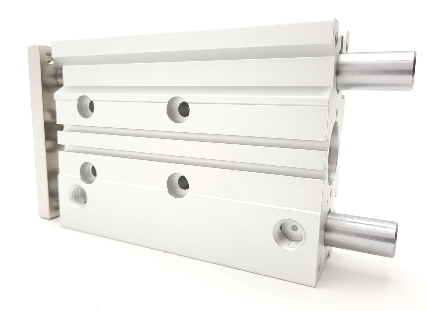 New SMC MGPM20-75Z Compact Guide Cylinder 1.0MPa, 20mm Bore, 75mm Stroke