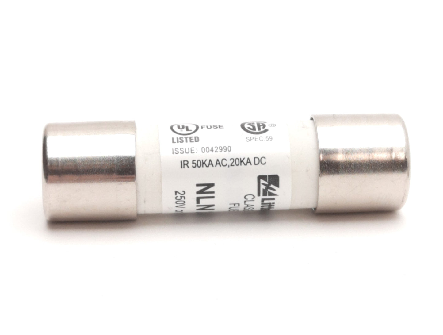 New – Open box Lot of 5 Littelfuse NLN20A Fuses, Class K5, 20A, 250V AC/DC, 50kA AC, 20kA DC