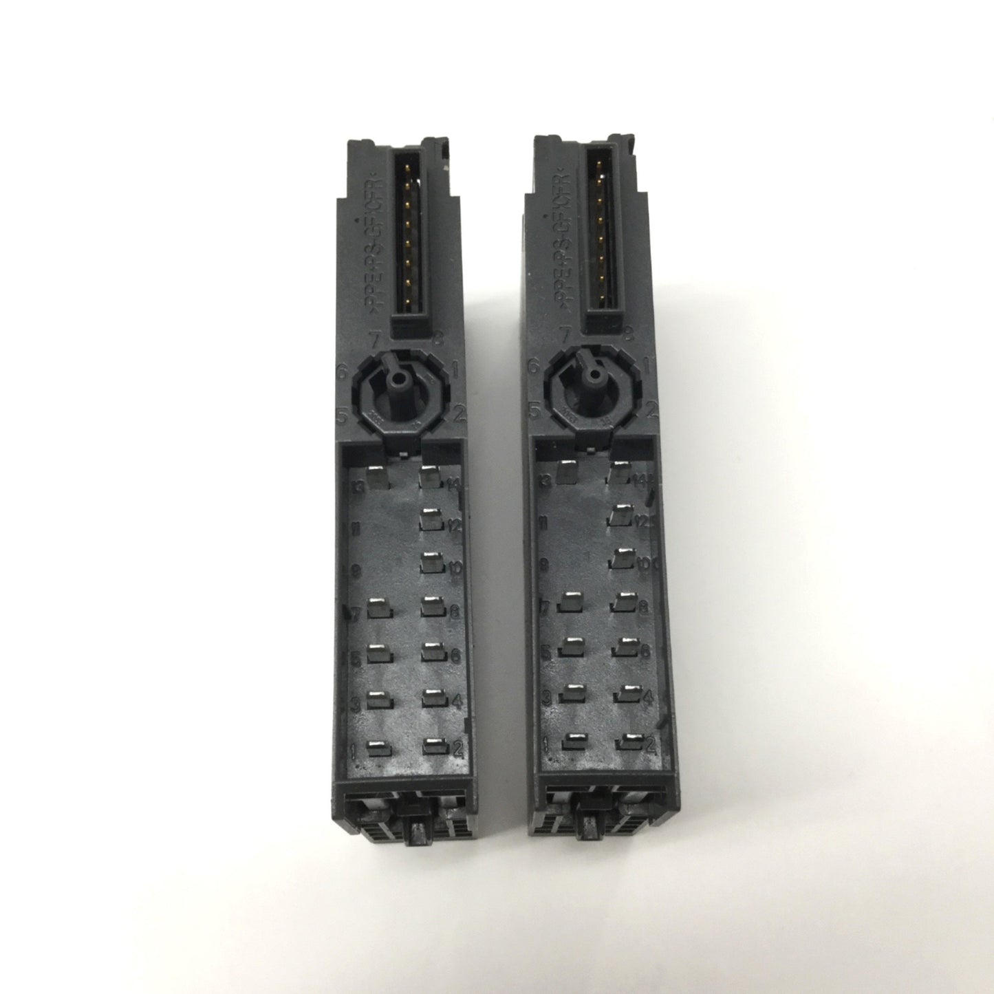 Used Lot of 2 Siemens 6ES7 131-4BD01-0AA0 Simatic S7 Digital Input Module 24VDC, 4-CH