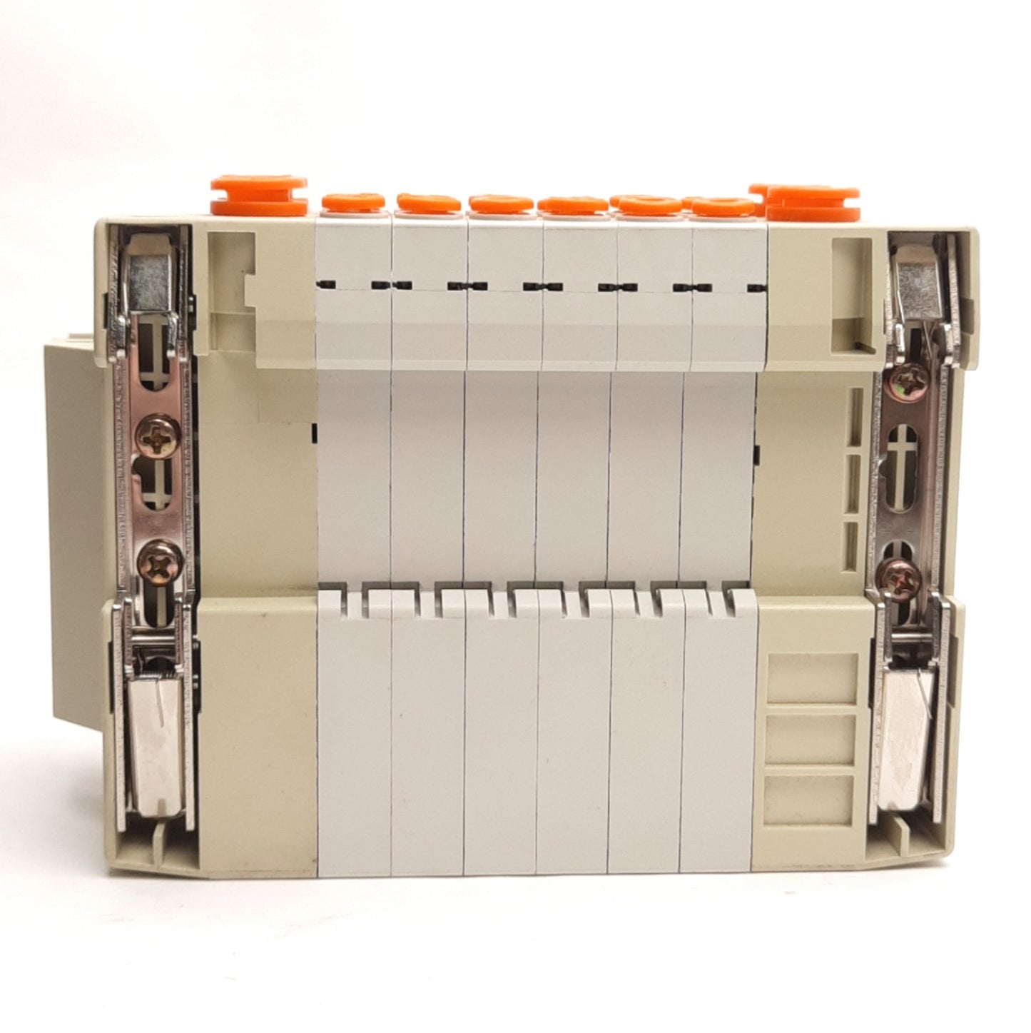Used SMC SS5V1-16FD1-06-C4-D0 Cassette Base Manifold 6 Stations, D-Sub Connector