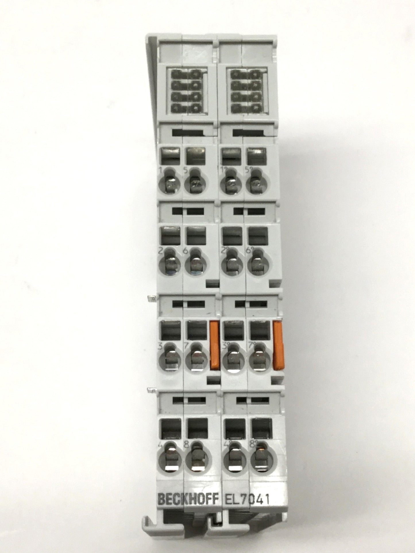 Used Beckhoff EL7041 EtherCAT Stepper Motor Terminal, Incremental Encoder, 48VDC 5A