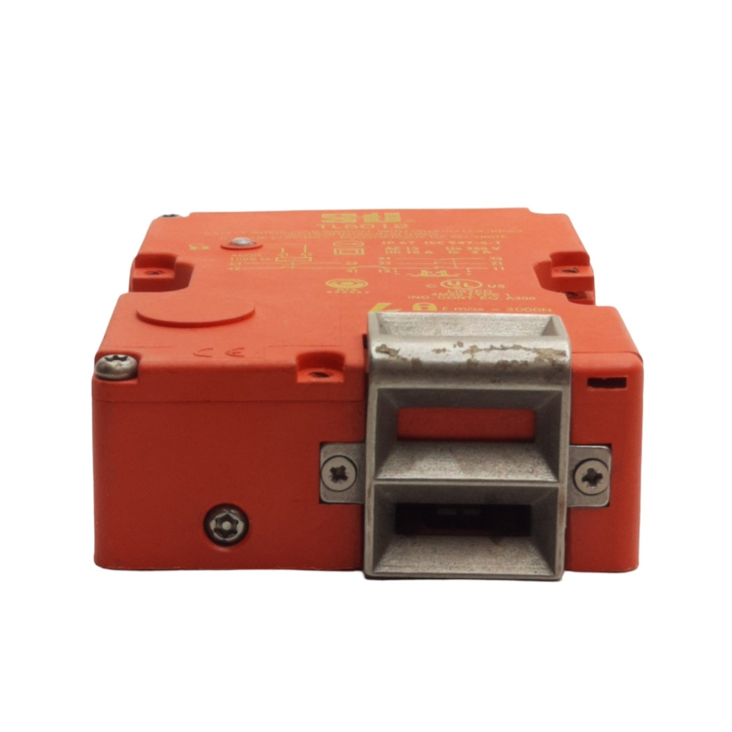 Used Omron STI 44519-1080 Limit Switch, 3NC/2NO, 24-100VAC 24VDC 5A, NEMA 6, No Key