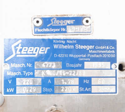 Used Steeger 16 Carrier Horn Gear Plate Assembly For K80/16-72/89 Braiding Machine