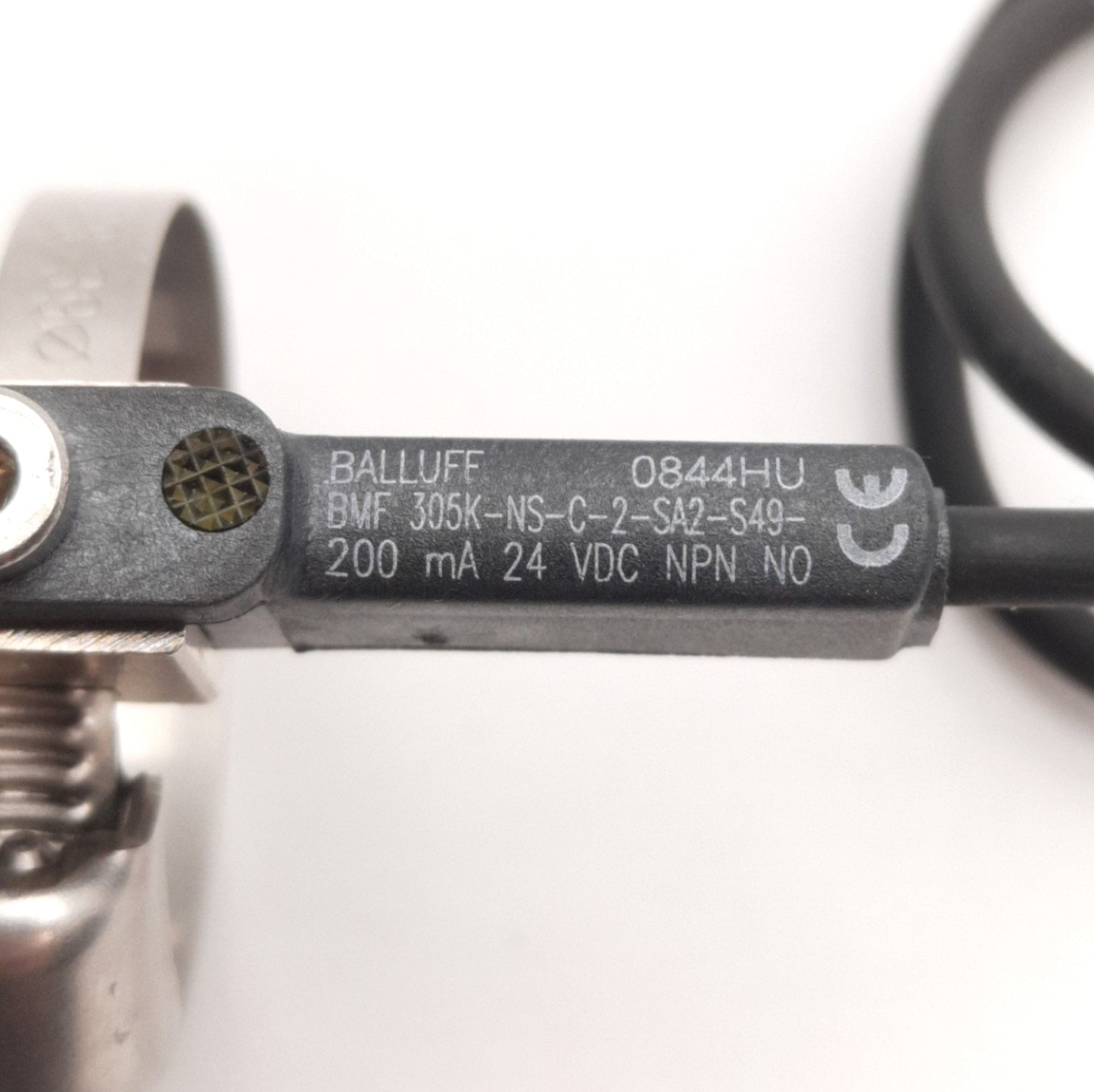 Used Balluff 305K-NS-C-2-SA2-S49-0.03 Magnetic Field Sensor, NPN NO, 10-30V DC, M8