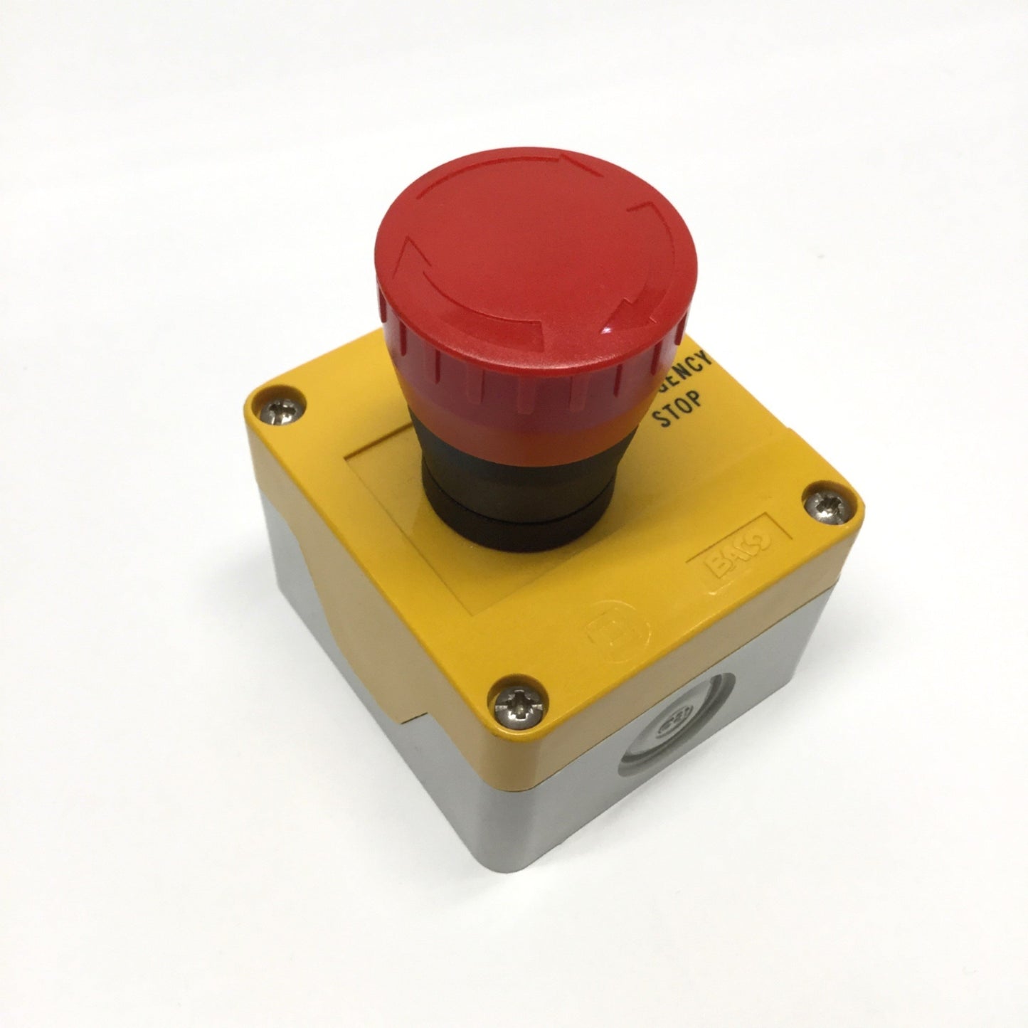 Used Baco BX10510 Emergency E-Stop Pushbutton Switch Enclosure Box Twist-Release, 2NC