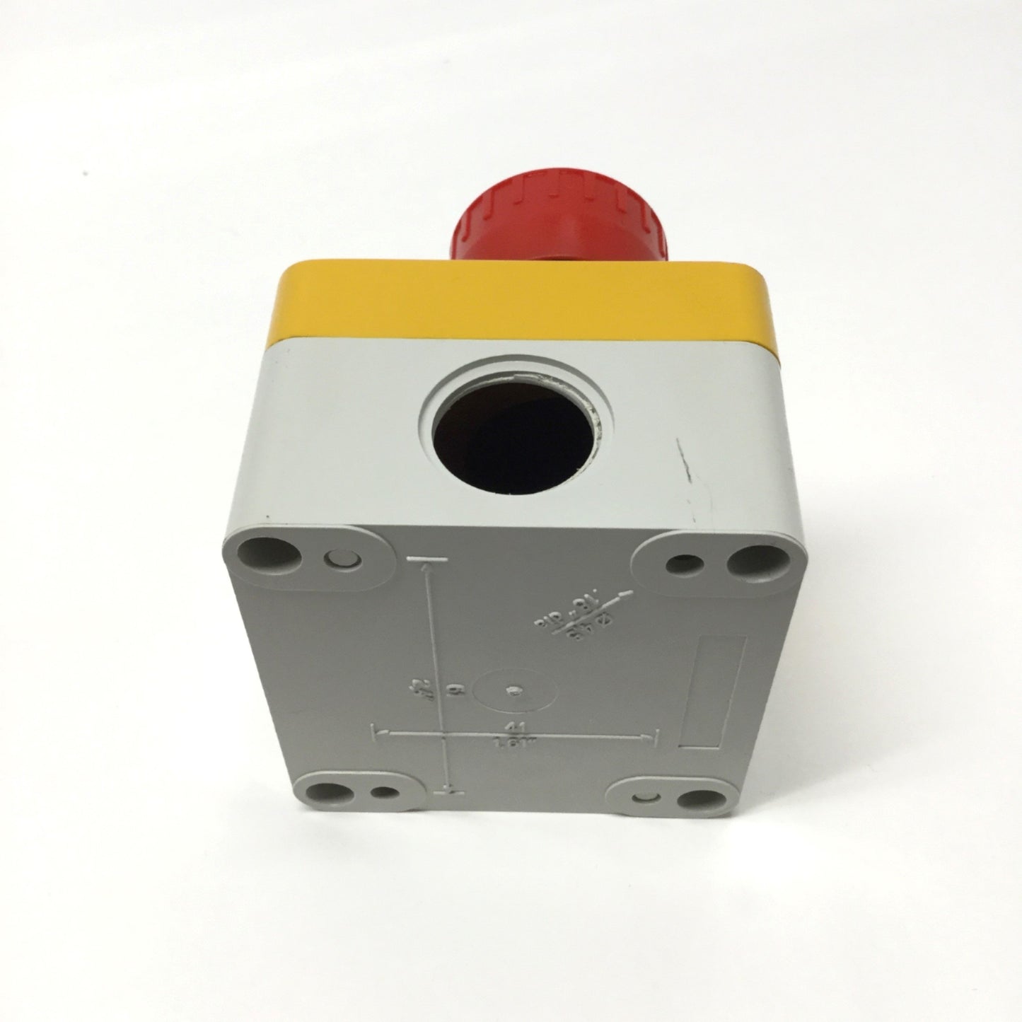 Used Baco BX10510 Emergency E-Stop Pushbutton Switch Enclosure Box Twist-Release, 2NC