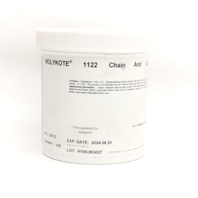 New DuPont 1122 Molykote Chain and Open Gear Grease, 397g, MoS2 & Gaphite