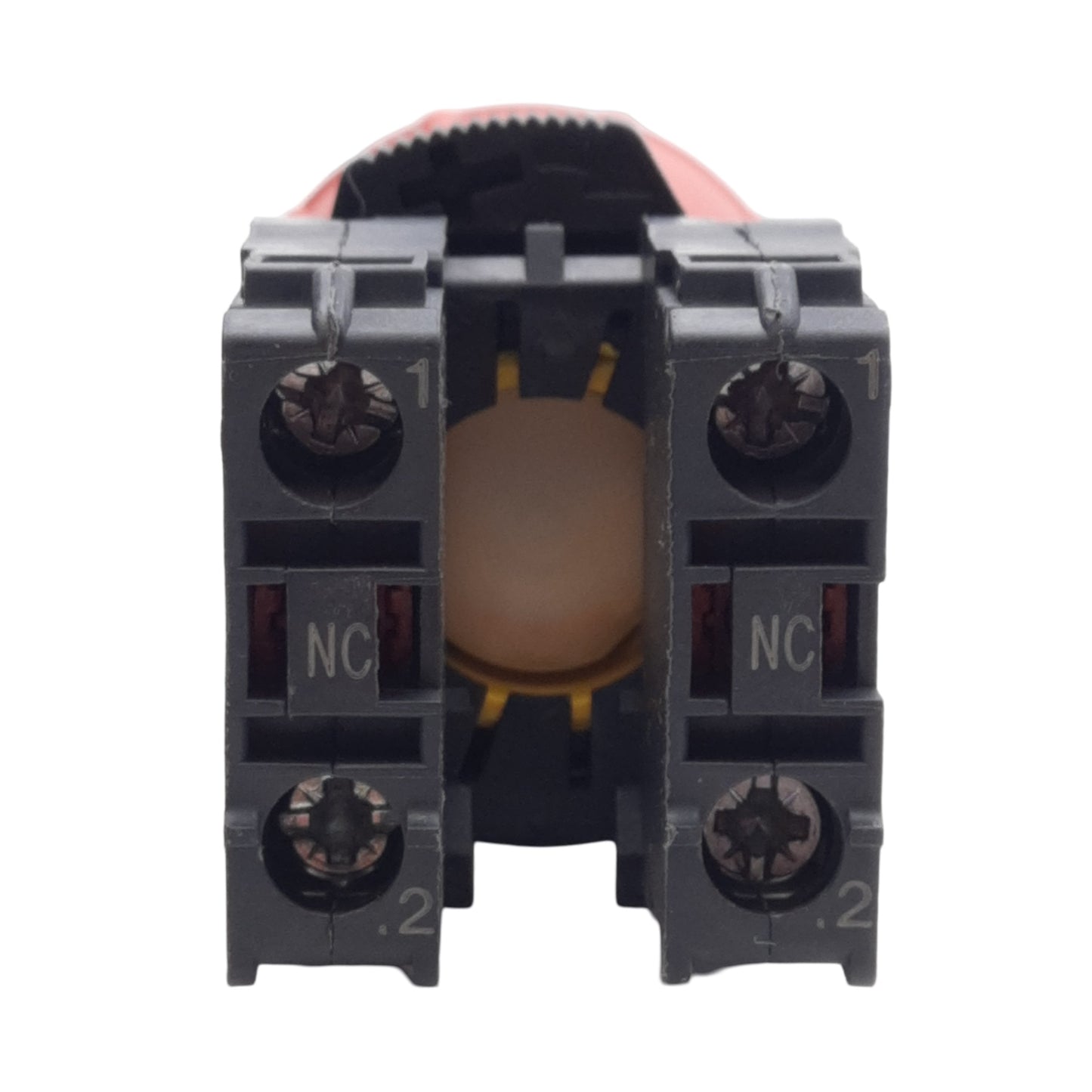 Used Allen Bradley 800FP-MT44PX02 Emergency Stop Pushbutton 2x NC 600V 10A 22.5mm