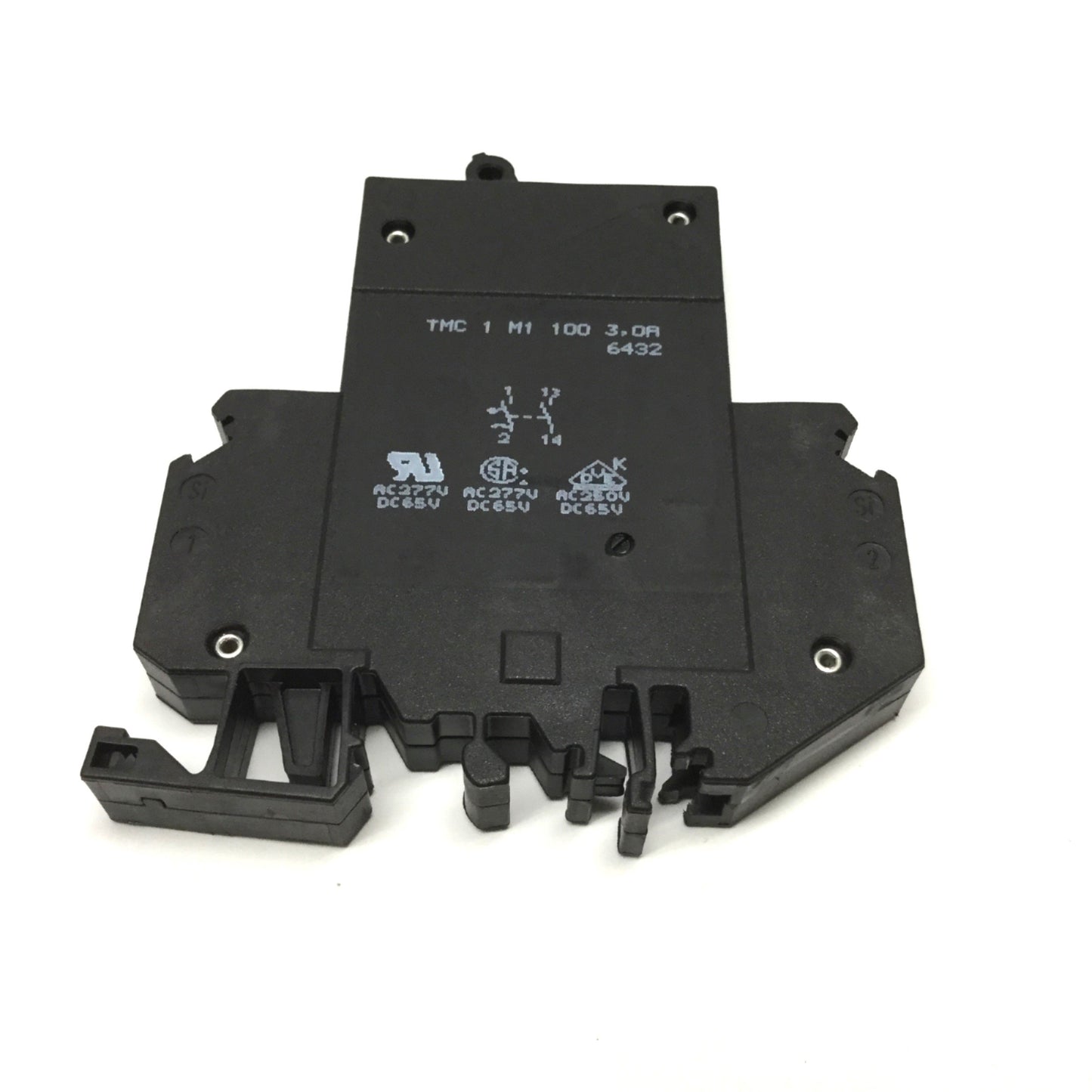 Used Phoenix TMC 1 M1 100 3,0A Thermomagnetic Circuit Breaker 3A 1-Pole + 1NO Contact