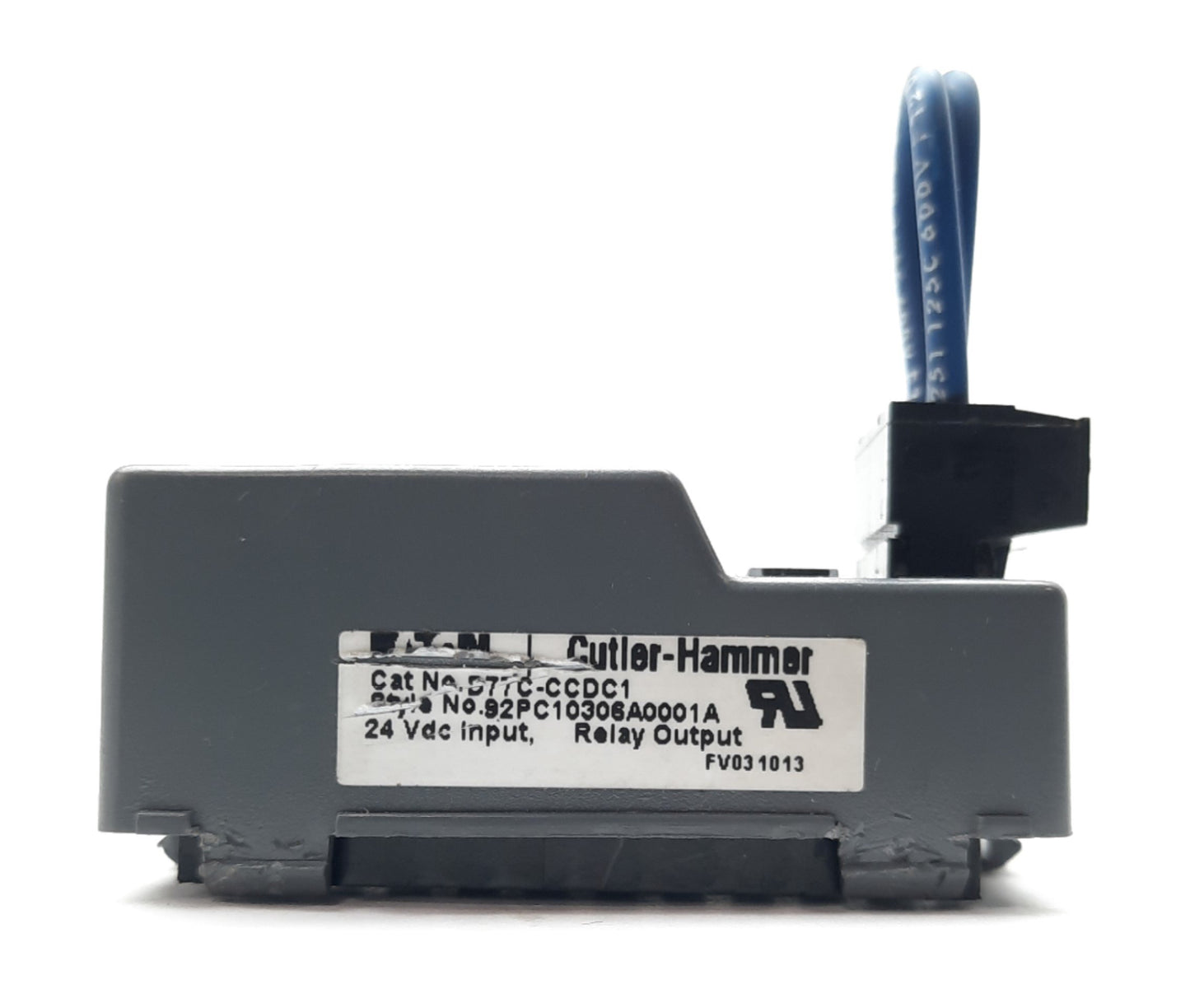 Used Eaton Cutler-Hammer D77C-CCDC1 Relay, 24VDC Input